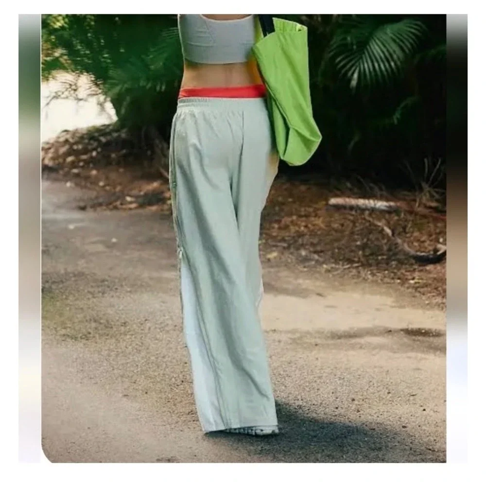 Free People Movement Prime Time‎ Pants Light Green Sz XL NWOT